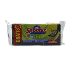 SPONTEX SPUGNA ABRASIVA SALVAUNGHIE 2+1 PZ