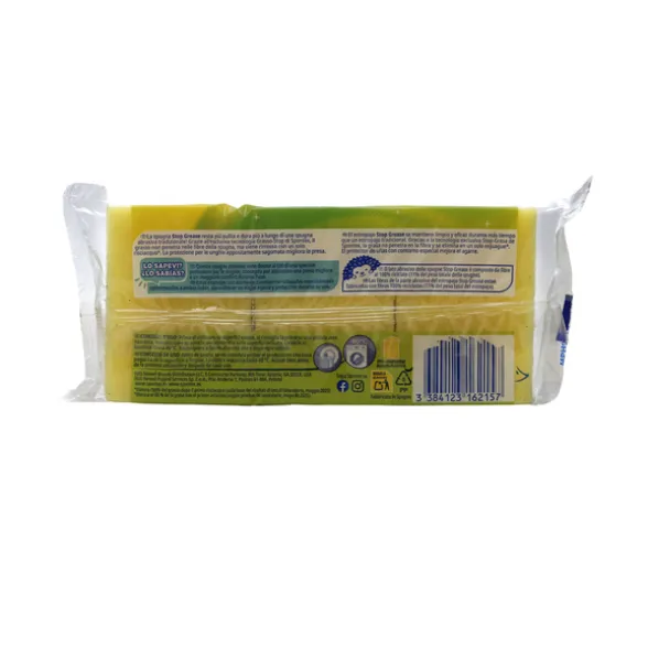 SPONTEX SPUGNA ABRASIVA SALVAUNGHIE 2+1 PZ