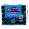 SPONTEX SPUGNA UNIVERSALE RESISTENTE ABRASIVA 2 PEZZI.
