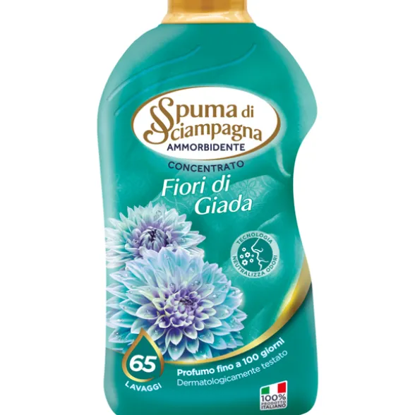 SPUMA DI SCIAMPAGNA AMMORBIDENTE CONCENTRATO FIORI DI GIADA 65 LAVAGGI 1300 ML