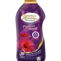 SPUMA DI SCIAMPAGNA AMMORBIDENTE CONCENTRATO PREZIOSO IBISCO 36 LAVAGGI 720 ML