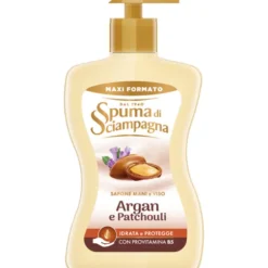 SPUMA DI SCIAMPAGNA SAPONE MANI e VISO ARGAN e PATCHOULI 430 ML