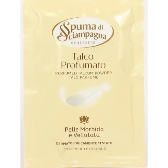 SPUMA DI SCIAMPAGNA TALCO PROFUMATO BUSTA 75 GRAMMI