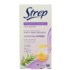 STREP 10 STRISCE DEPILATORIE VISO PROFESSIONALI