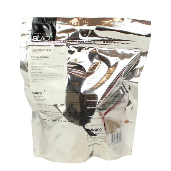 SUAVIPIEL BLACK SENSE SPONGE RETE HYPOALLERGENIC