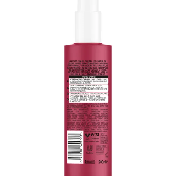 SUNSILK CHERATINA SIERO TERMOATTIVO 200 ML