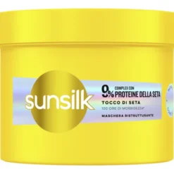 SUNSILK MASCHERA CAPELLI TOCCO DI SETA RISTRUTTURANTE 440 ML