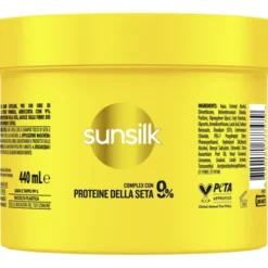 SUNSILK MASCHERA CAPELLI TOCCO DI SETA RISTRUTTURANTE 440 ML