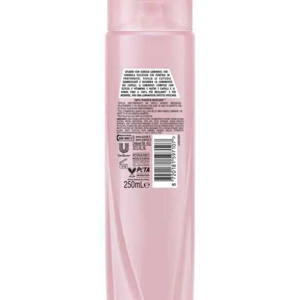 SUNSILK SHAMPOO LUMINOUS 100 250 ML