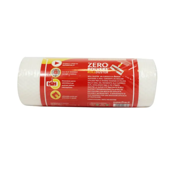 SUPER FIVE ROLL DUSTER CATTURA POLVERE 30 STRAPPI