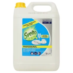 SVELTO LAVASTOVIGLIE LIQUIDO TANICA 5 LITRI FORMATO PROFESSIONALE