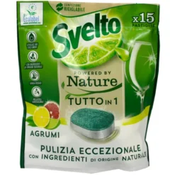SVELTO TABS 15 LAVAGGI NATURE TUTTO IN 1 AGRUMI