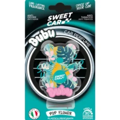 SWEET CAR PROFUMATORE AUTO IN PLASTICA PROFUMATA POP FLOWER