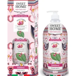 SWEET HOME COLLEZIONE MEDITERRANEA BAGNOSCHIUMA FICO D'INDIA 3 LT