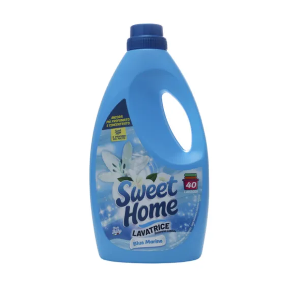 SWEET HOME DETERSIVO CONCENTRATO BUCATO A MANO E LAVATRICE BLUE MARINE 40 LAVAGGI 2 LITRI
