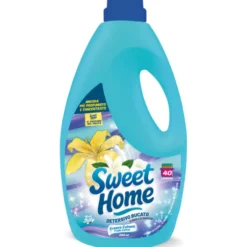 SWEET HOME DETERSIVO LIQUIDO BUCATO A MANO e LAVATRICE FRESCO COTONE 40 LAVAGGI 2000 ML