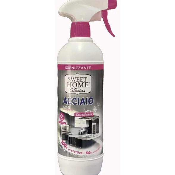 SWEET HOME IGIENIZZANTE LUCIDANTE ACCIAIO TRIGGER 650 ML