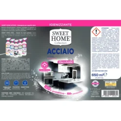 SWEET HOME IGIENIZZANTE LUCIDANTE ACCIAIO TRIGGER 650 ML
