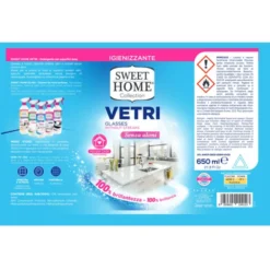 SWEET HOME IGIENIZZANTE VETRI SENZA ALONI TRIGGER 650 ML