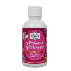 SWEET HOME PROFUMA BIANCHERIA CONCENTRATO PER LAVATRICE ANTIBATTERICO FIORITO 50 LAVAGGI 250 ML