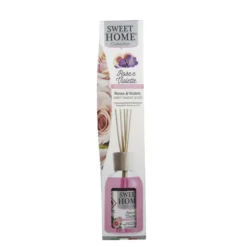 SWEET HOME PROFUMATORE AMBIENTE CON BASTONCINI ROSE e VOLETTE 100 ML