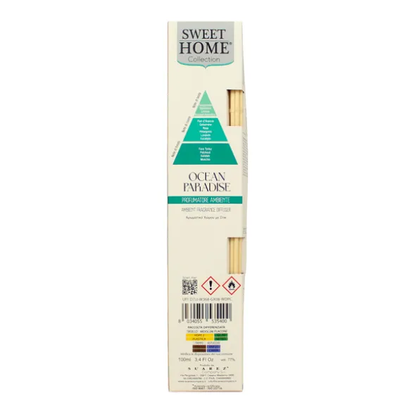 SWEET HOME PROFUMATORE AMBIENTE CON BASTONCINI OCEAN PARADISE 100 ML