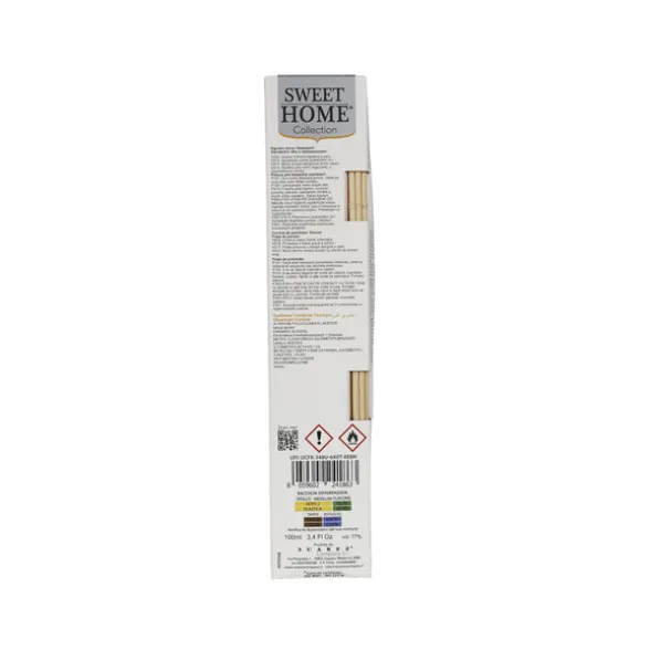 SWEET HOME PROFUMATORE AMBIENTE CON BASTONCINI CUORE D'AMBRA 100 ML
