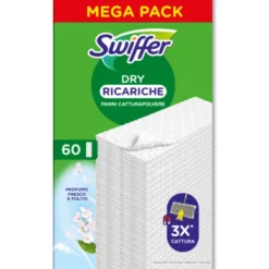 SWIFFER DRY CATTURAPOLVERE 60 PANNI