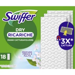 SWIFFER DRY CATTURAPOLVERE 18 PANNI