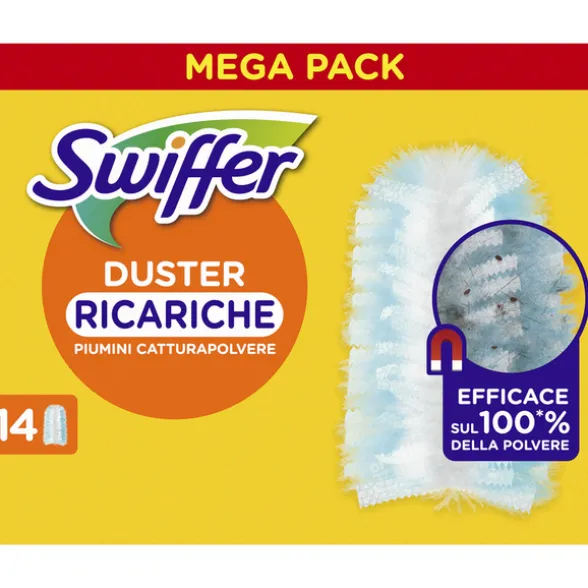 SWIFFER DUSTER CATTURAPOLVERE 14 PIUMINI