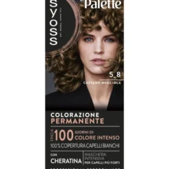 SYOSS by PALETTE COLORAZIONE PERMANENTE CON CHERATINA 5-8 CASTANO NOCCIOLA