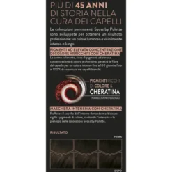 SYOSS by PALETTE COLORAZIONE PERMANENTE CON CHERATINA 3-1 CASTANO SCURO