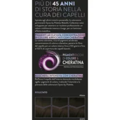 SYOSS by PALETTE COLORAZIONE PERMANENTE CON CHERATINA METALLIC COLLECTION 3-89 CASTANO SCURO RAMATO