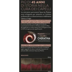 SYOSS by PALETTE COLORAZIONE PERMANENTE CON CHERATINA 5-29 ROSSO INTENSO