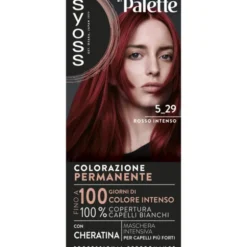 SYOSS by PALETTE COLORAZIONE PERMANENTE CON CHERATINA 5-29 ROSSO INTENSO