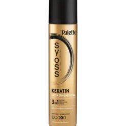 SYOSS by PALETTE LACCA KERATIN CON CHERATINA CON COMPLESSO VITAMINICO DI LUNGA DURATA 3in1 STYLING, PROTEZIONE, TENUTA 300 ML