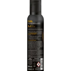 SYOSS by PALETTE MOUSSE CURL MODELLA RICCI CON COMPLESSO VITAMINICO 3in1 STYLING, PROTEZIONE, DEFINIZIONE 250 ML
