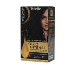 SYOSS by PALETTE OLEO INTENSE SENZA AMMONIACA COLORAZIONE PERMANENTE CON OLIO 1-10 NERO INTENSO