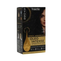 SYOSS by PALETTE OLEO INTENSE SENZA AMMONIACA COLORAZIONE PERMANENTE CON OLIO 1-10 NERO INTENSO