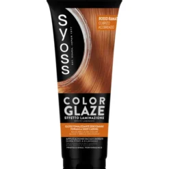 SYOSS COLOR GLAZE MASCHERA COLORANTE ROSSO RAMATO DURATA FINO A 8 LAVAGGI TUBO 130 ML