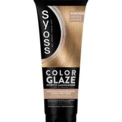 SYOSS COLOR GLAZE MASCHERA COLORANTE BIONDO BEIGE DURATA FINO A 8 LAVAGGI TUBO 130 ML