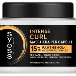 SYOSS MASCHERA INTENSE CURLS PER CAPELLI MOSSI E RICCI 400 ML