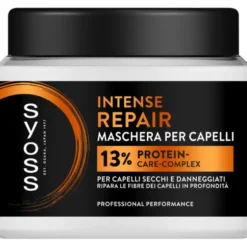 SYOSS MASCHERA INTENSE REPAIR PER CAPELLI SECCHI E DANNEGGIATI 400 ML