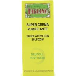 TABIANO SUPER CREMA PURIFICANTE CON SULFOZIN PER BRUFOLI E PUNTI NERI TUBO 50 ML - SPECIALITA' DI SALSOMAGGIORE TERME