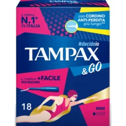 TAMPAX & GO MINI 18 PZASSORBENTI INTERNI