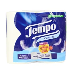 TEMPO CARTA IGIENICA COMFORT 2 VELI 4 MAXI ROTOLI