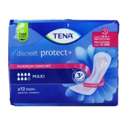 TENA DISCREET MAXI 12 PZ ASSORBENTI PLUS DISPOSITIVO MEDICO CE CL1