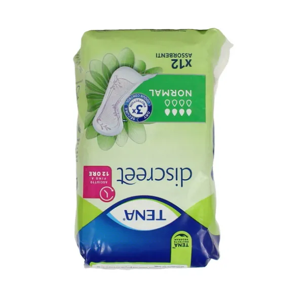 TENA DISCREET NORMAL 12 PZ ASSORBENTI DISPOSITIVO MEDICO CE CL1