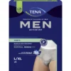 TENA MEN ACTIVE FIT PANTS NORMAL L/XL 8 PZ GREY SLIP ASSORBENTI MASCHILI
