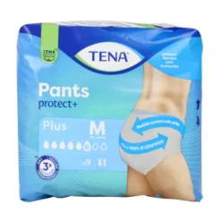 TENA PANTS PLUS MISURA MEDIA 80-110 CM 9 PZ. UNISEX DISPOSITIVO MEDICO CE CL1